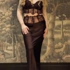 Wore this kit from Lounge, some Wandler heels in black leather and my Channel Flap Bag for a christmas party.